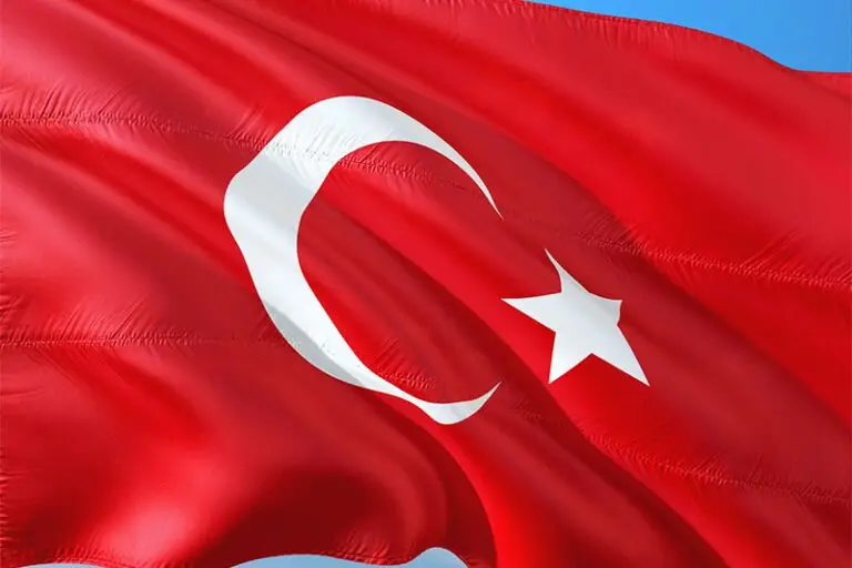 Turkish national flag, representing national celebrations and holidays