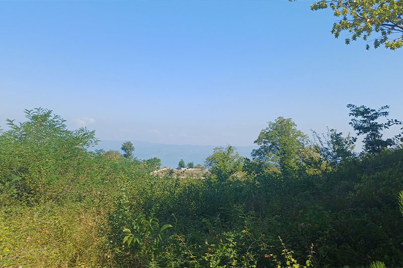 Sapanca Lake view from Şükriye hill on the Akçay cycling trail