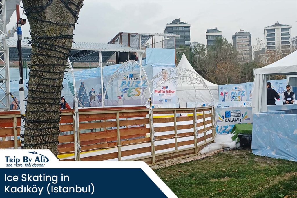 Ice Skating in Kadıköy (Istanbul): Experience the Seasonal Ice Rink at Kalamış Park