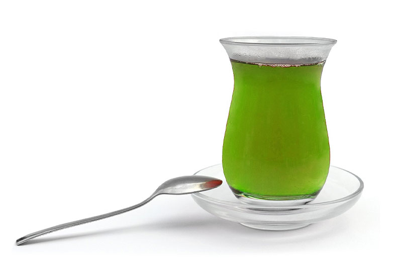 colorful part of the Turkish tea-house culture