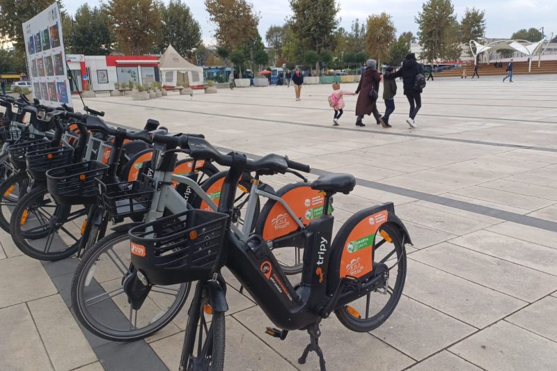 Rental bicycles in Sakarya city