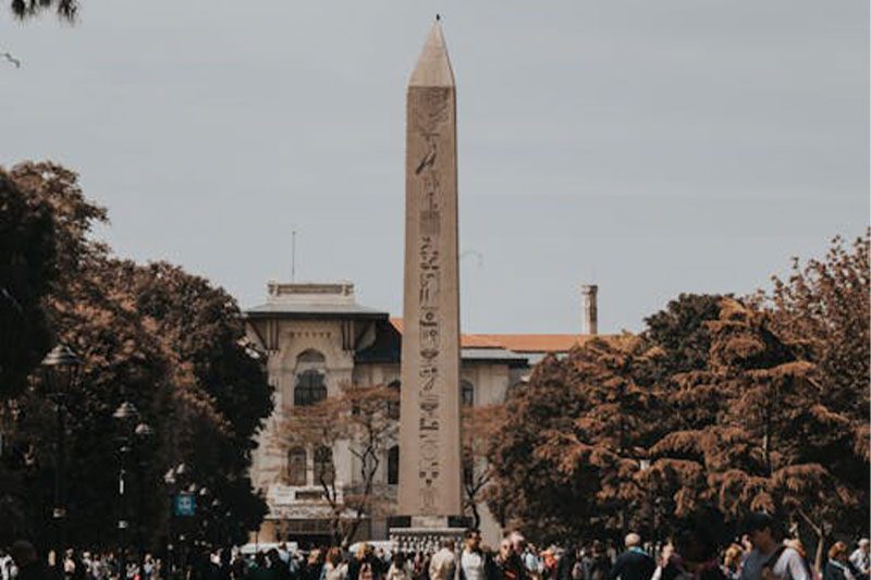 Obelisk inside the Hippodrome Square in Istanbul