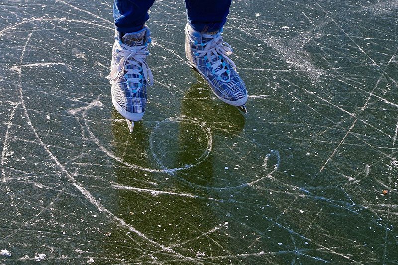 Ice Skating in Kadıköy (Kalamış Area)